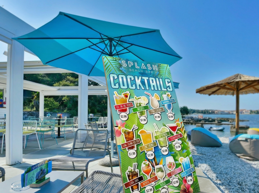 Splash Beach Bar Poreč – dizajn koji miriše na ljeto