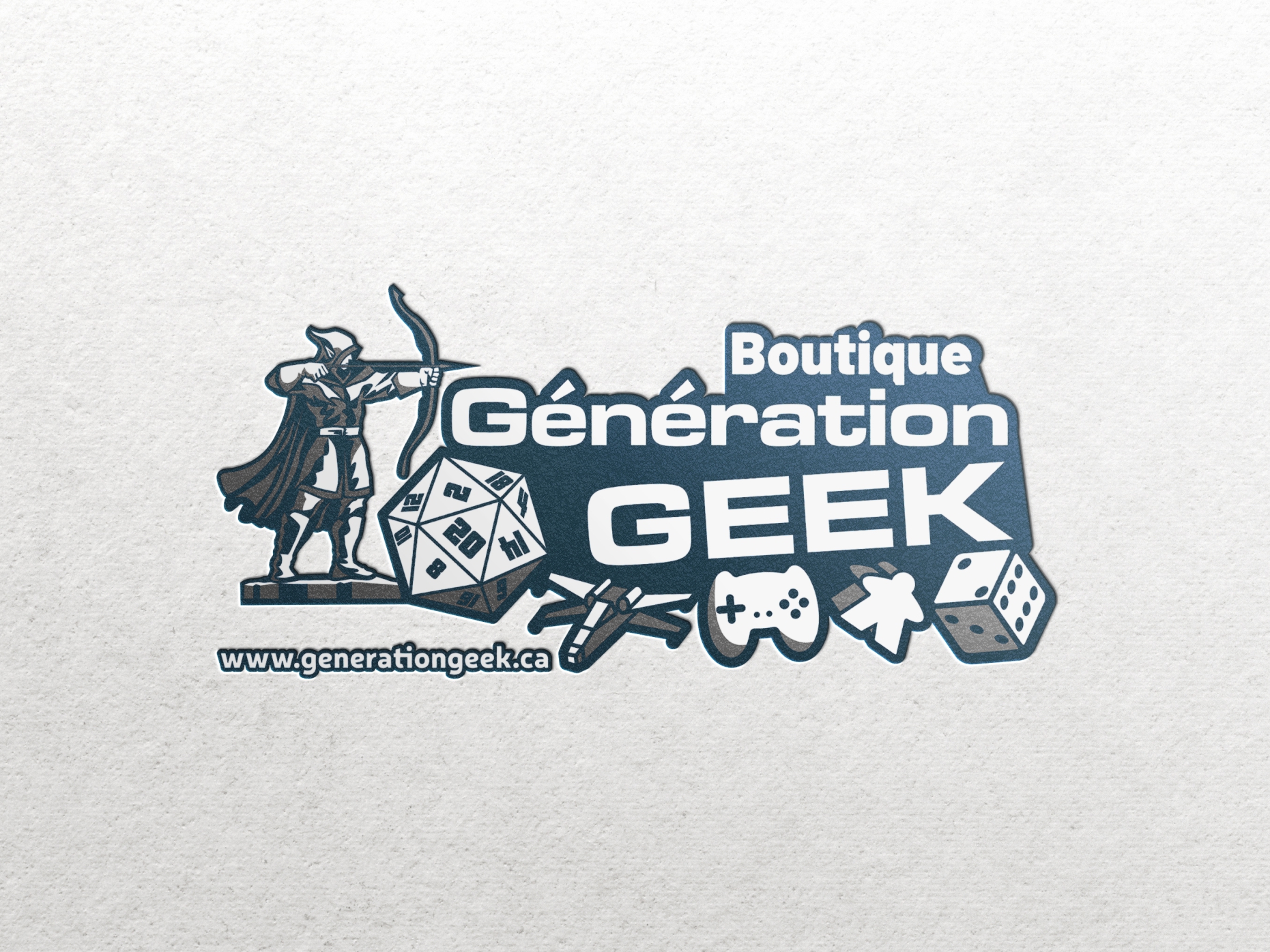 Logo Boutique Generation Geek 