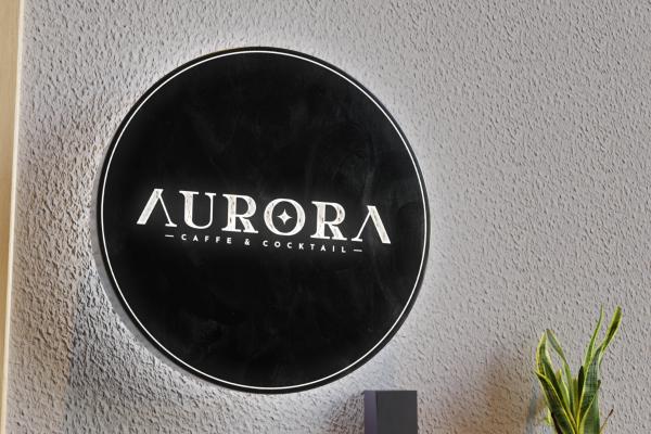 Vizualni identitet Aurora caffe & cocktail bar